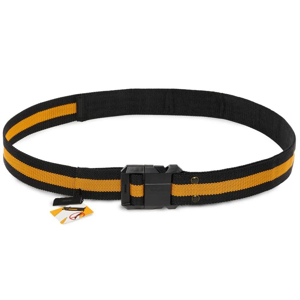 TOUGHBUILT TB-CT-42 Work Belt Quick Release Buckle System Carabiner Suspension Component Belt Power Tool Accessories