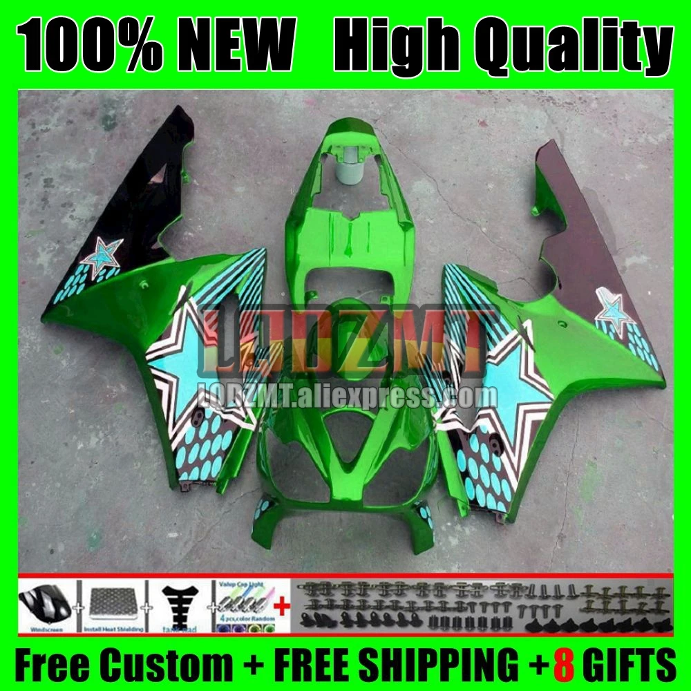 Body Kit For Triumph Daytona 675 CC 13 14 15 16 17 Daytona-675 120No.96 Daytona675 2013 2014 2015 Metal green 2016 2017 Fairing