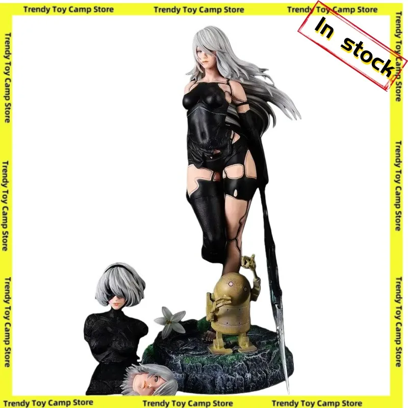 

50см NieR Automata Yorha No. 2 Type B 2B YoRHa Type A 2A ПВХ Фигурка Большой Размер Аниме Фигурка Модель Игрушки Коллекция Кукла Подарок