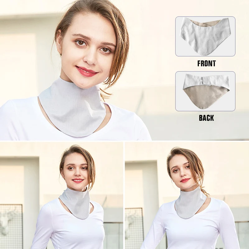 Anti-radiation Bib Collar Neck Protection Neck Cover Scarf Protect Thyroid Radiation Shield Computer Neck Protection Covers