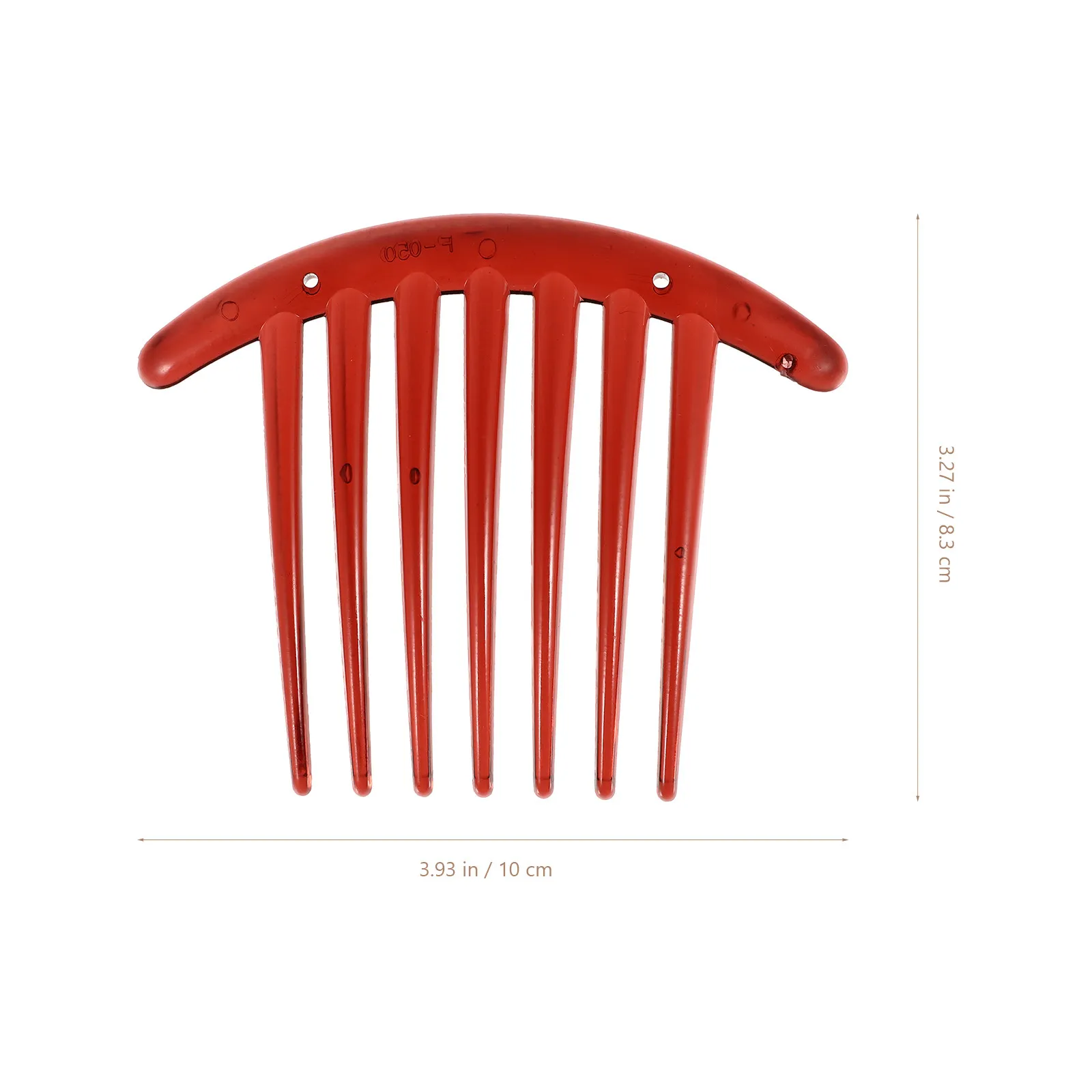 10Pcs Seven-Tooth Insert Comb Elegant Plastic Hairpin Clip for Wedding Prom Party Hairstyle Accessory Hair Clip Comb