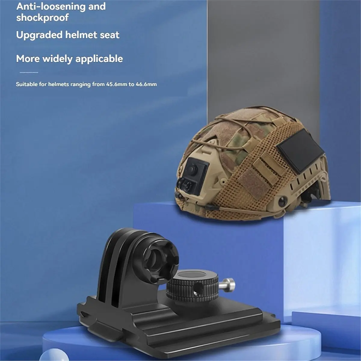 Soporte fijo para casco de motocicleta para 13 12 11 10 para Action 2 3 4/Action para cámara X/ONE