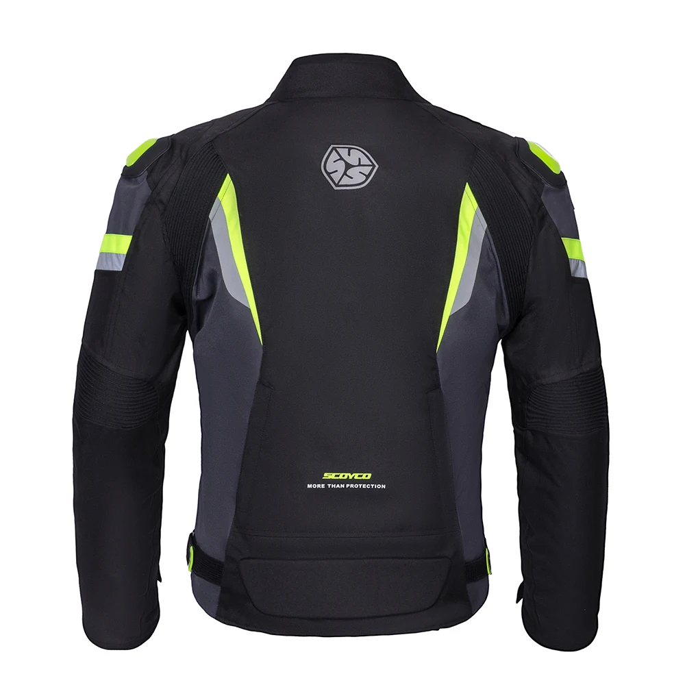 SCOYCO Water Proof Motorcycle Jacket Spring And Autumn Outdoor Travel Cycling Jacket Single Wear Motorcycle Protective Jacket