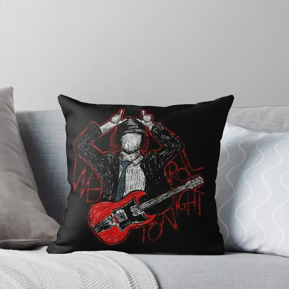 AC/DC Angus Young Rock Band Music Throw Pillow Luxury Cushion Cover anime girl christmas decorations for home 2025 pillow