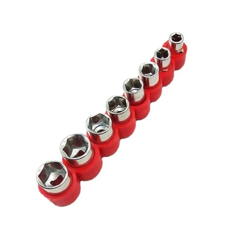 Accessories Socket Adapters Bit Socket Home Assembly Silver 5/6/7/8/9/10/11/12mm Vehicle Maintenance Wrench Adapter