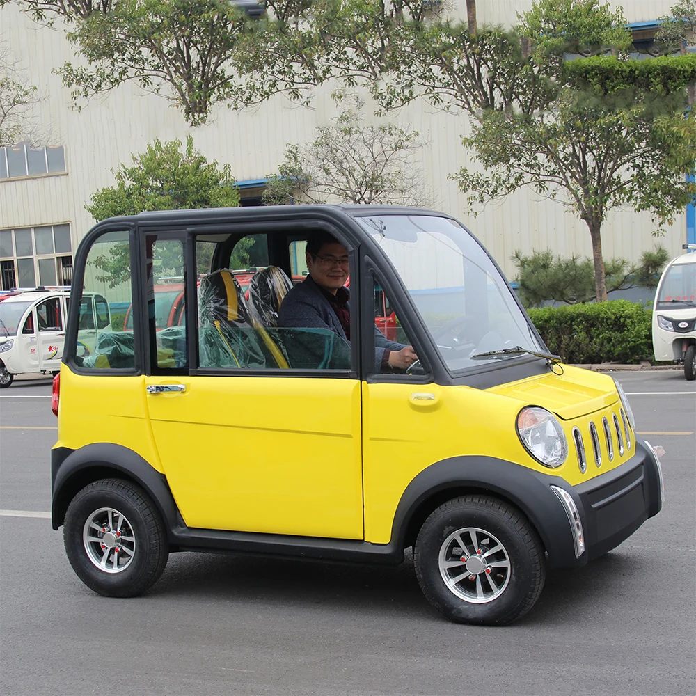 

Small 4 wheel best price china small cars low speed electric vehicle With Air Condition Electric car