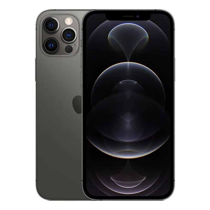 Apple-iPhone 12 Pro Max، 128 جيجابايت، 256 جيجابايت ROM، مفتوح، 6.7 بوصة، شاشة OLED 2778X1284، شريحة A14 بيونيك، كاميرا 12 ميجابكسل، معرف الوجه #2