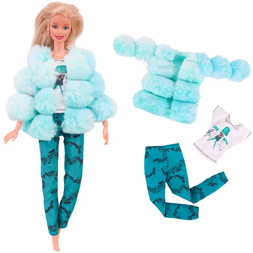 Puppe blaue Kleidung, Mode Mantel, Hose, Kleid, Meerjungfrau Kleidung, geeignete 30cm bjd Puppe und 11,5 Zoll Puppen, Geschenk, Mädchen Puppe Zubehör