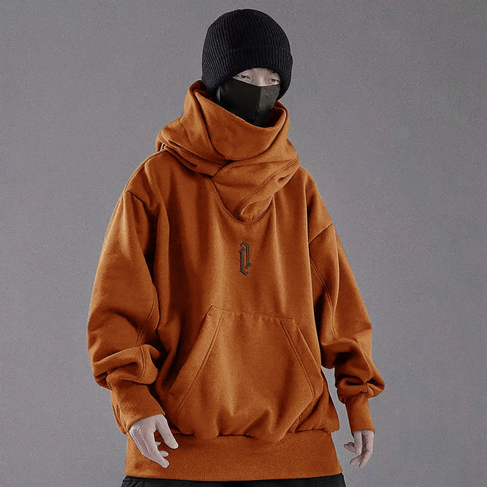 

Men's hoody All-match Hip-Pop streetwear Baggy sweatshirt Sportswear Spring Pullovers funny Japanese Social anxiety sudaderas