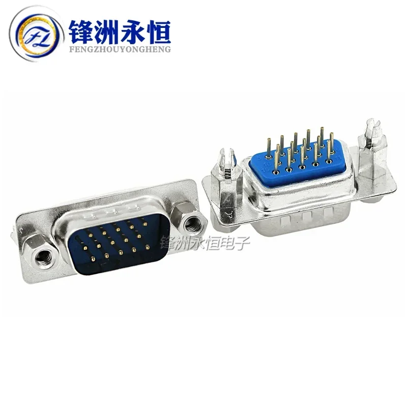 Riveted harpoon screw serial port DP9/15/25/37 male head female RS232DB head COM port soldering plate DP15 DP25 DP37