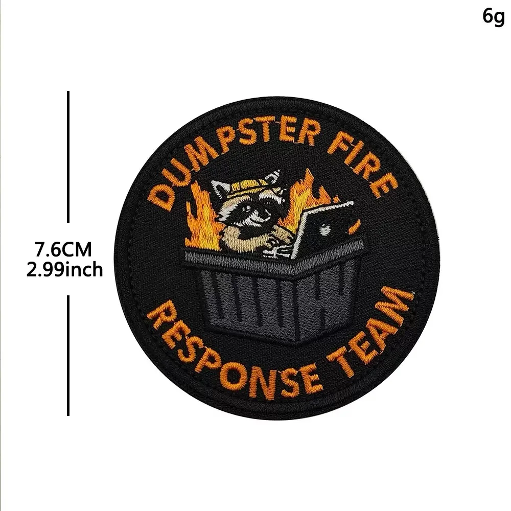 cute-and-interesting-gray-trash-can-raccoon-badge-hook-and-loop-embroidered-patch-for-decorating-clothes-backpack-and-hatgift