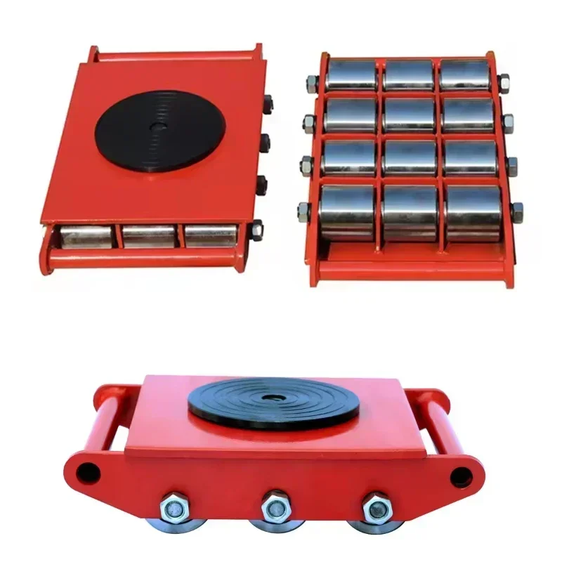 

Selected Good Items Mobile Skates, Heavy-duty Loading Rollers, For Cargo Trolleys