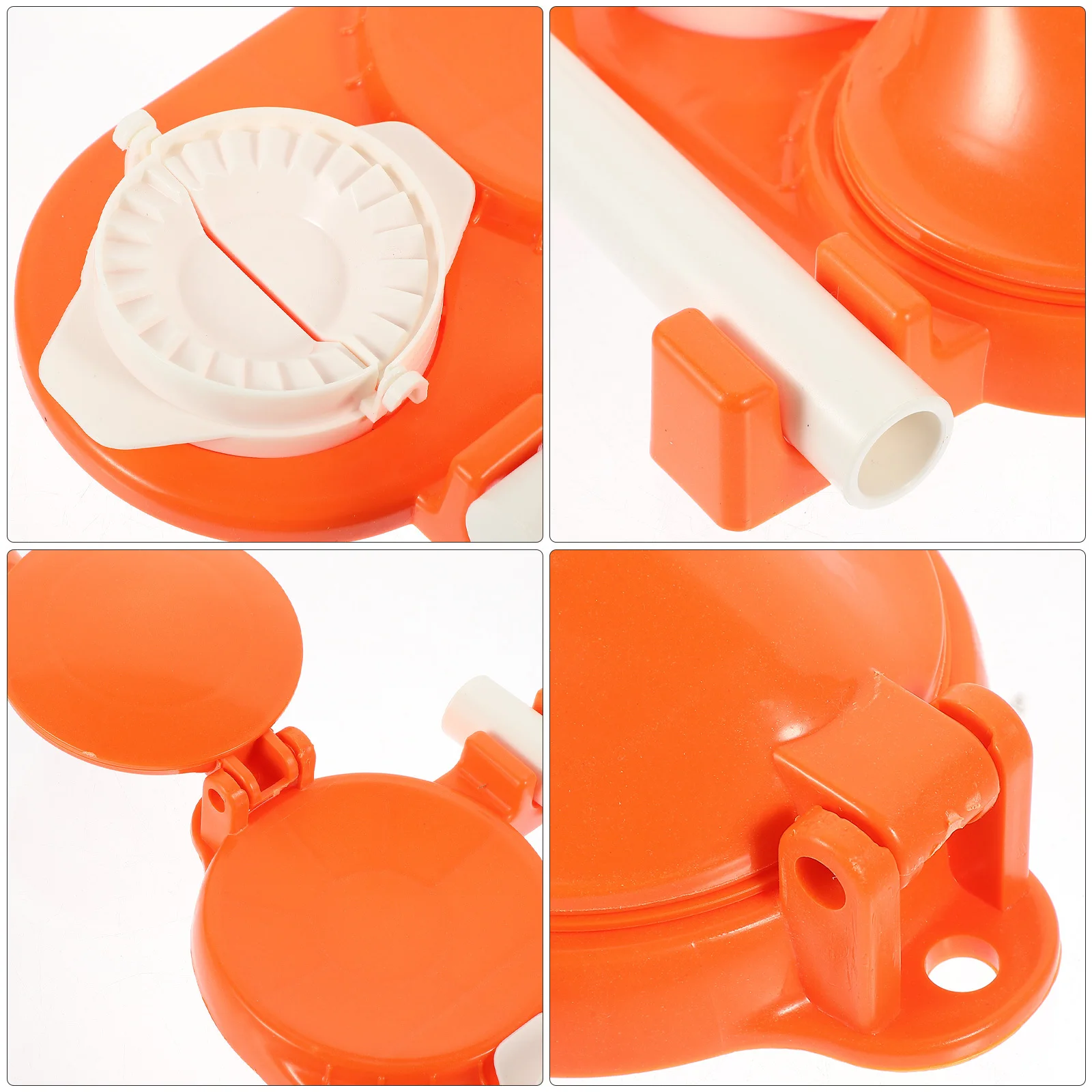 

1Set Dumpling Maker Press Manual Small Tortilla Mold Ergonomic Handle Plastic Dumpling Skin Maker Cooking Tool