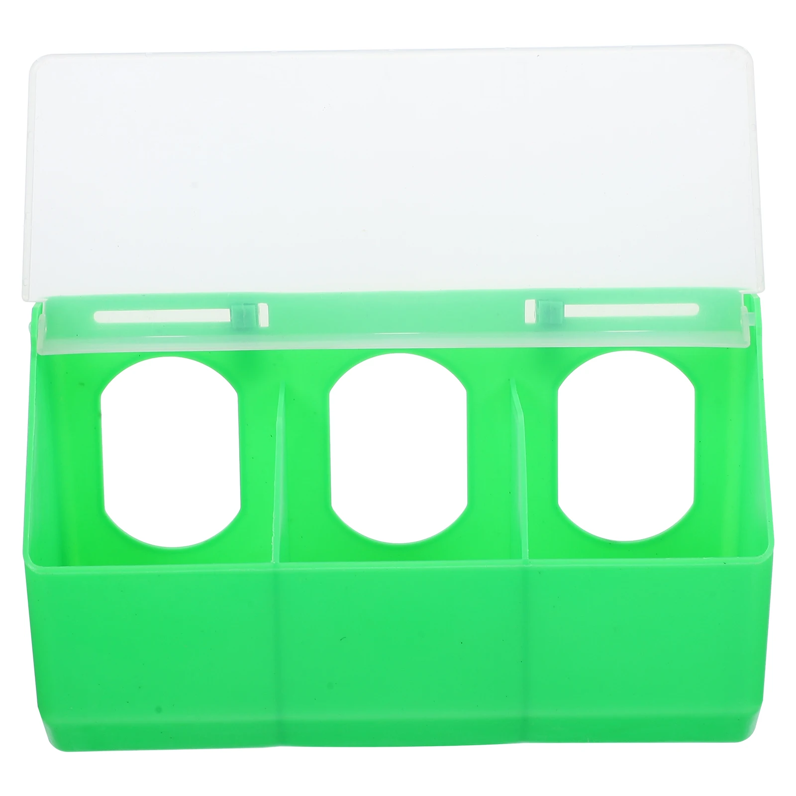 

Pigeon Feeder Durable Plastic Bird Cup Wear Resistant Hanging Food Box Quail Feeder Multi Function Household Accessory Practical