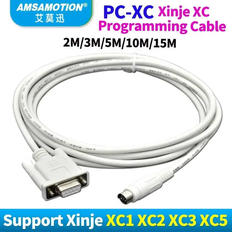 PC-XC para Cable de programación PLC Xinje compatible con XC1 XC2 XC3 XC5 Series plc PC-DVP línea de conversión