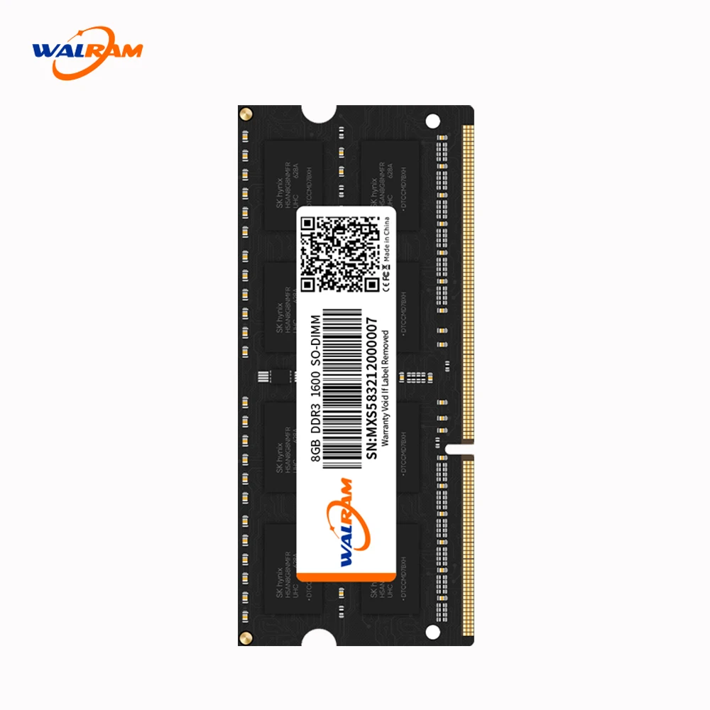 

WALRAM Memoria Ram DDR3L 8GB 1600MHz Internal Memory DDR3 1600 MHz DDR3 4GB 1.5V 1.35V Notebook Sodimm Memory DDR3L For Laptop