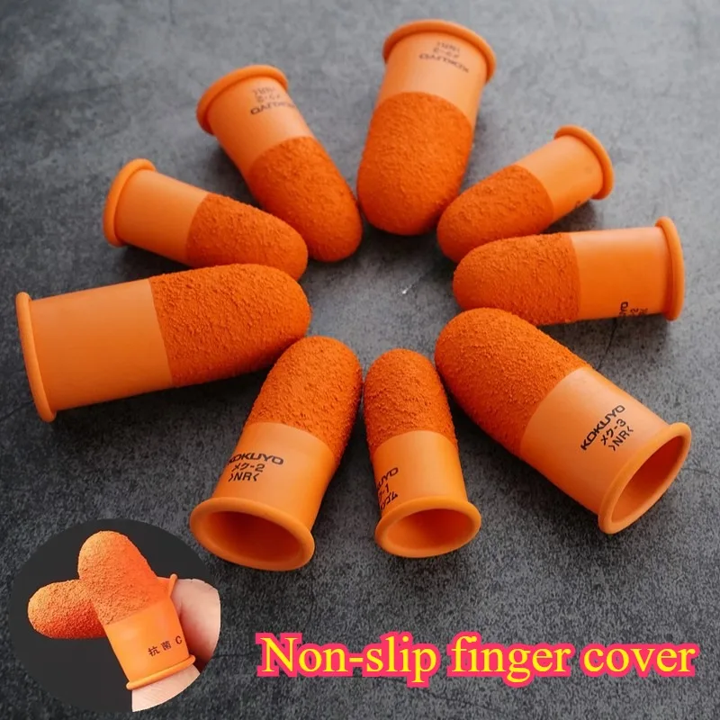 Boy/girl Finger Cover Finance Counting Money Use Non-slip Finger Cover Art Drawing Gloves Leather Sewing Protection Supplies