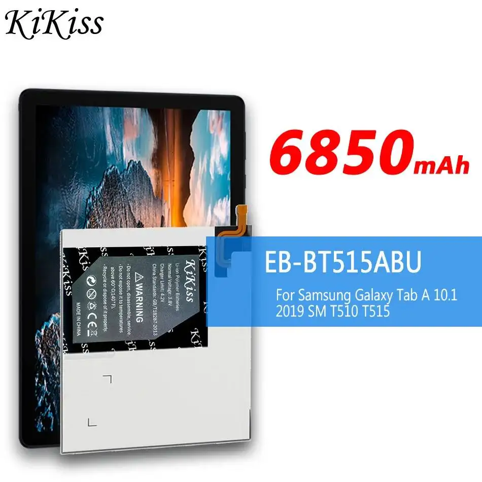 

Premium Replacement EB-BT515ABU Tablet Battery For Samsung Galaxy Tab A 10.1 2019 SM T510 T515 6850mAh