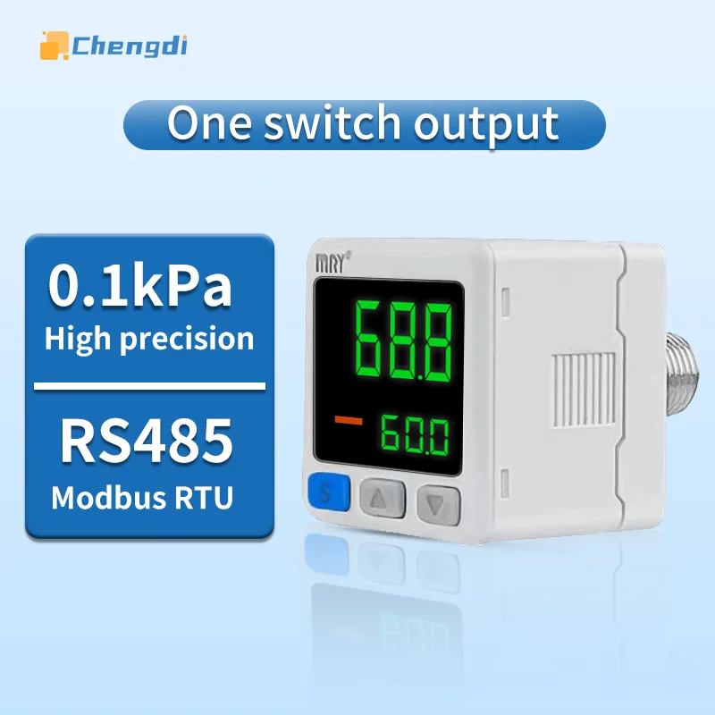 

High precision digital pressure switch supports modbus RS485 communication pressure gauge sensor PLC Pressure Transmitter