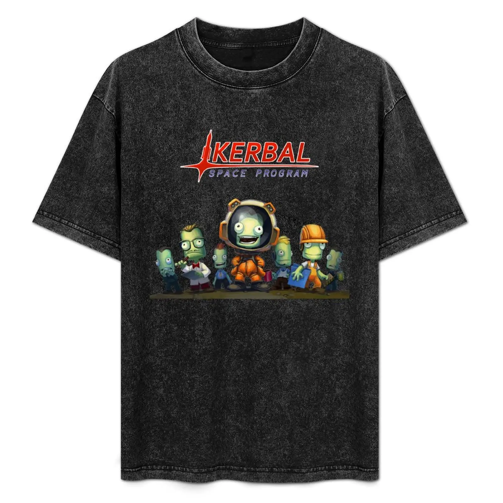 

Kerbal Space Program KSP Team T-Shirt Urban Style Casual Short Sleeve Top