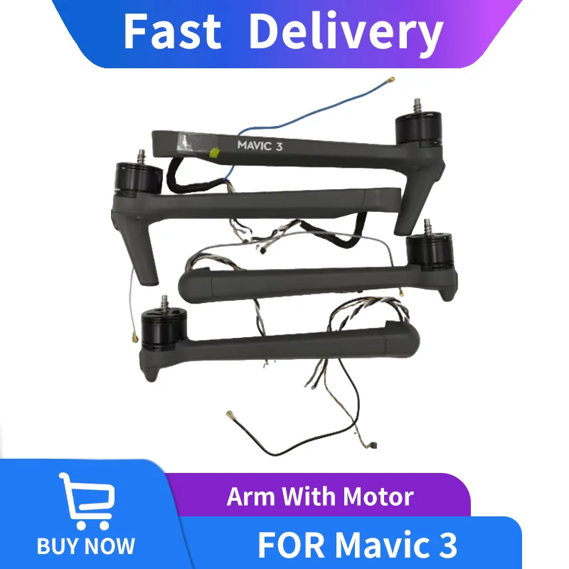 For Mavic 3 Arm with Built-in Motor Arm Assembly Replacement Accessory for Foldable Aerial  Crash Repair Daily Maintenance