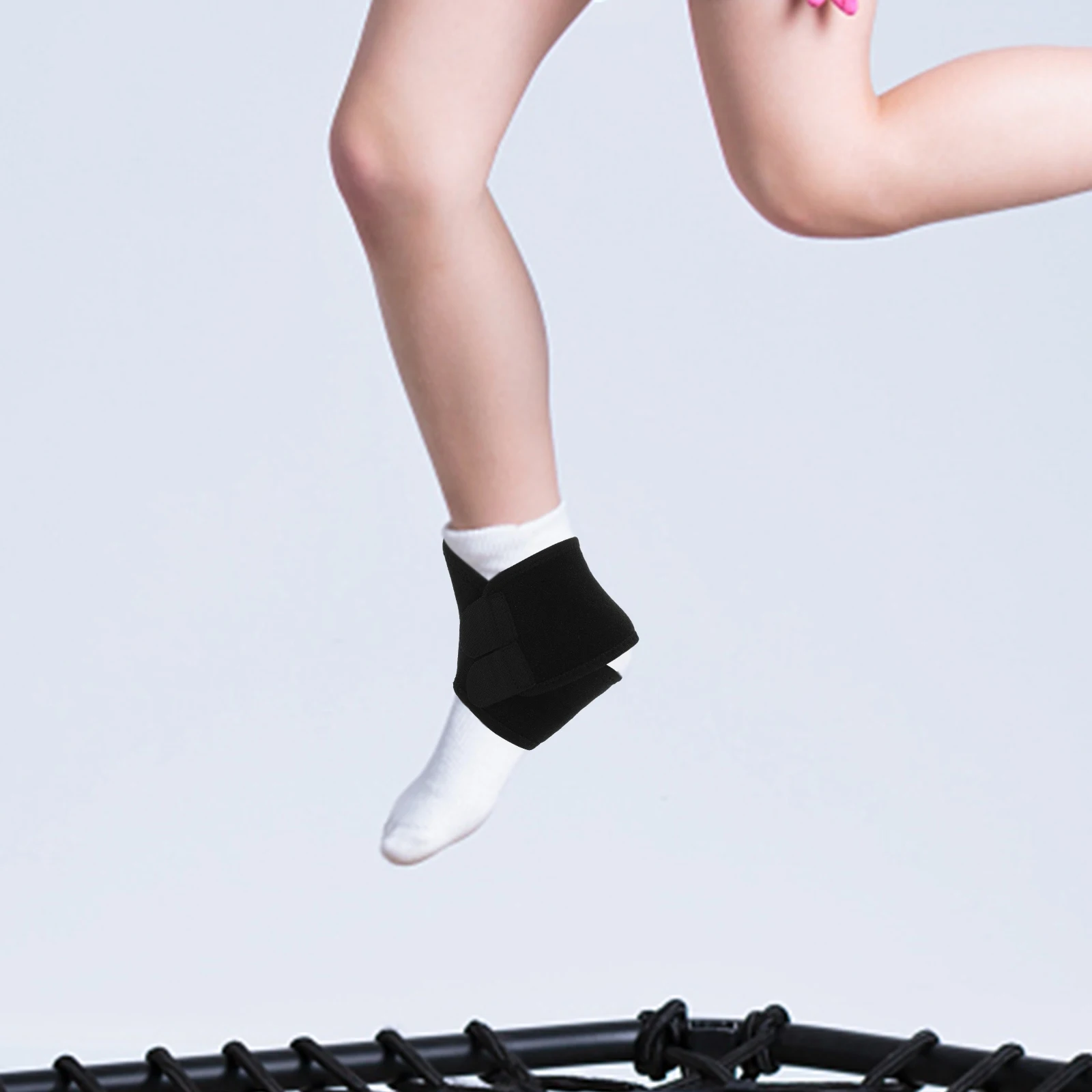 

2 Pcs Ankle Foot Guard Brace Support Supports Pad Sleeve for Sprained Guards Protector Boot Kids