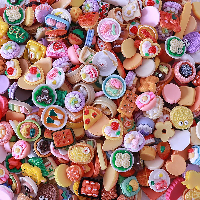 【BBS】10 pezzi mini giocattoli alimentari per casa delle bambole decorazione della cucina per casa delle bambole accessori per casa delle bambole per bambini giochi di imitazione giocattolo