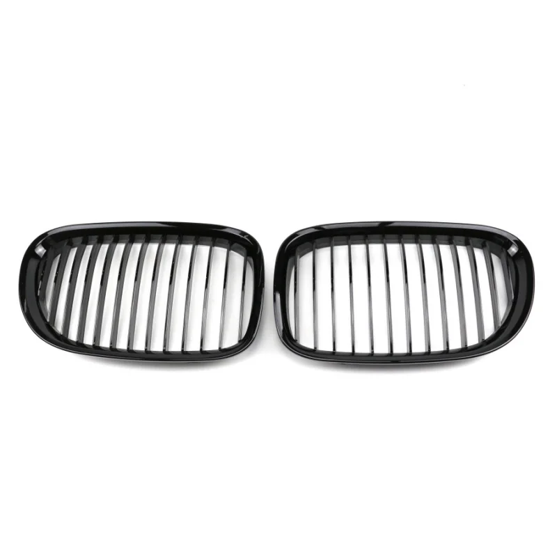 

TIYPEOR New Car ABS Front Bumper Grill for F01 7-Series 2009 - 2015 Dual Slat Grille with 1 Year Warranty Black