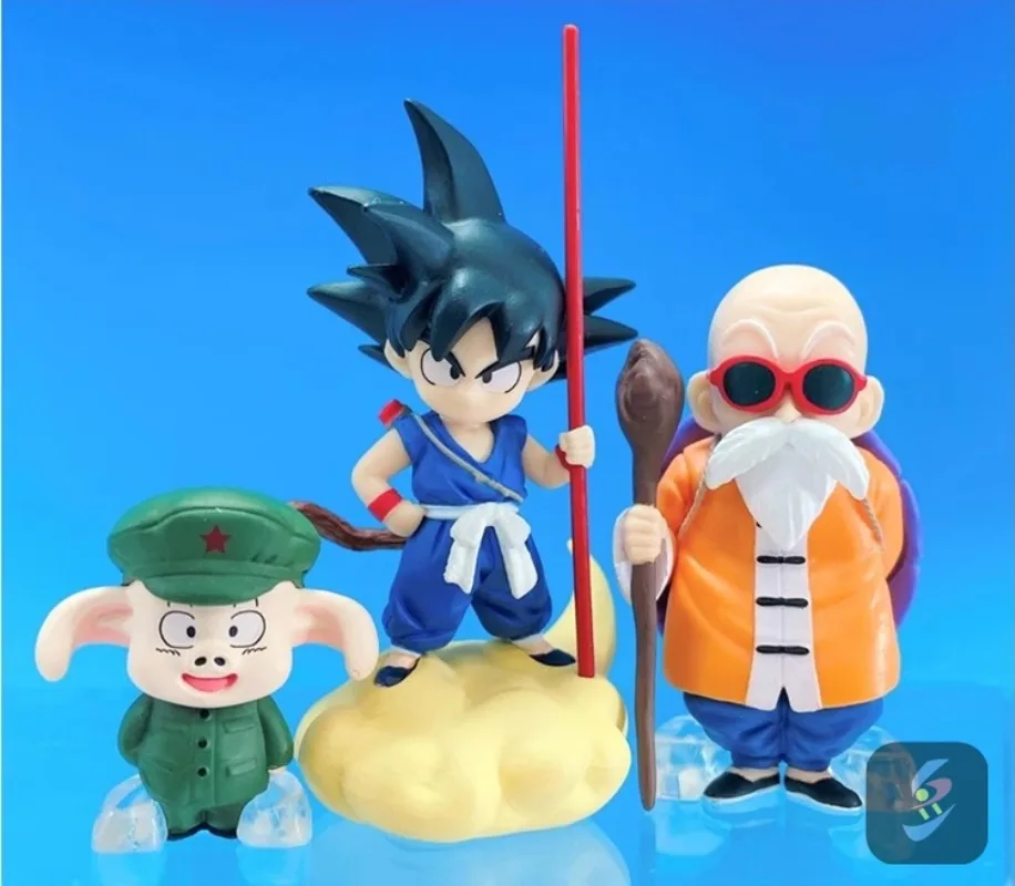 Original Bandai Drachen ball Sohn Goku Meister Roshi Tenshindon Action figur Kawaii Anime Figuren niedlichen Süßigkeiten Spielzeug Geschenk