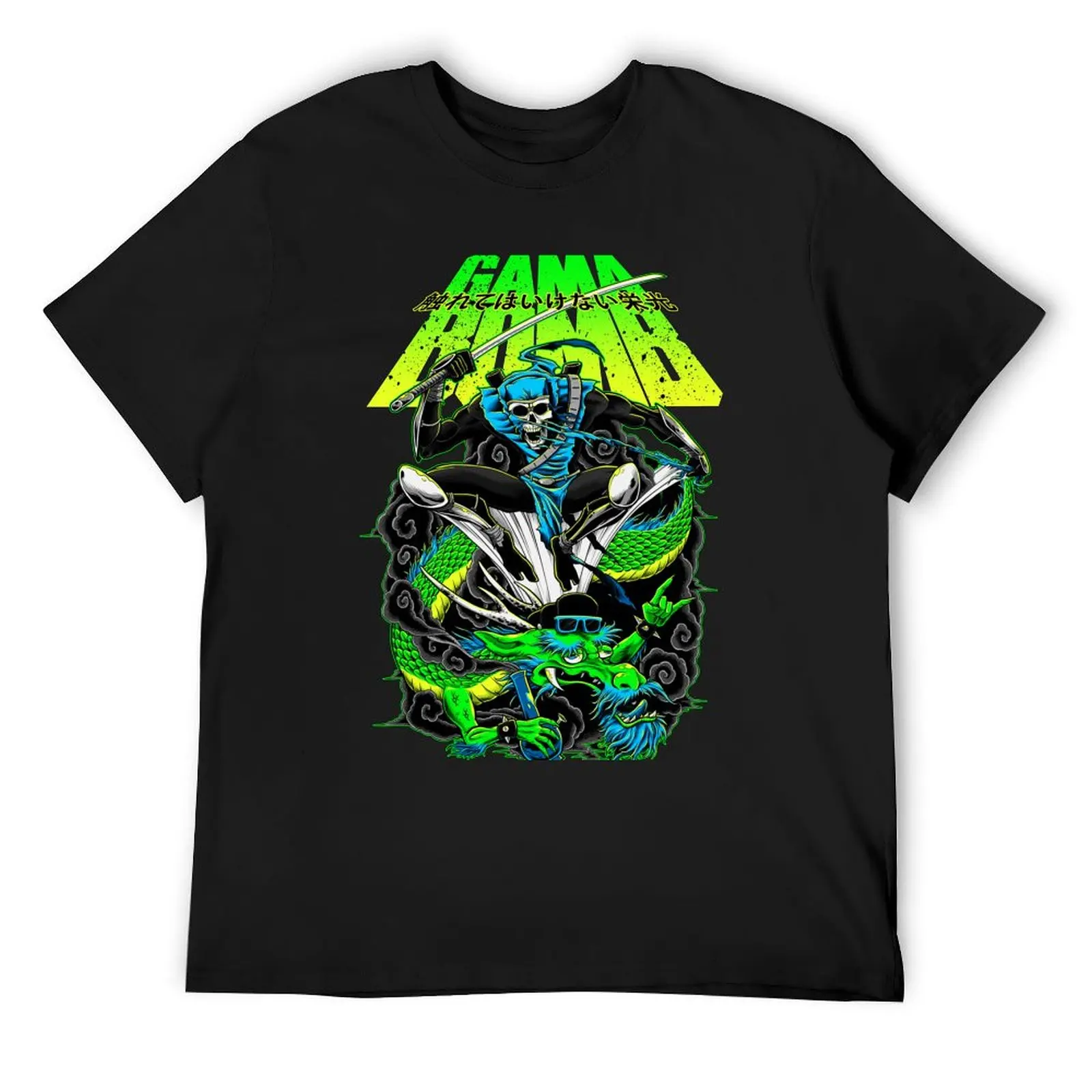 

abuckle90 art04 Gama Bomb T-Shirt vintage t shirts quick-drying Personalized t-shirt shirts men graphic
