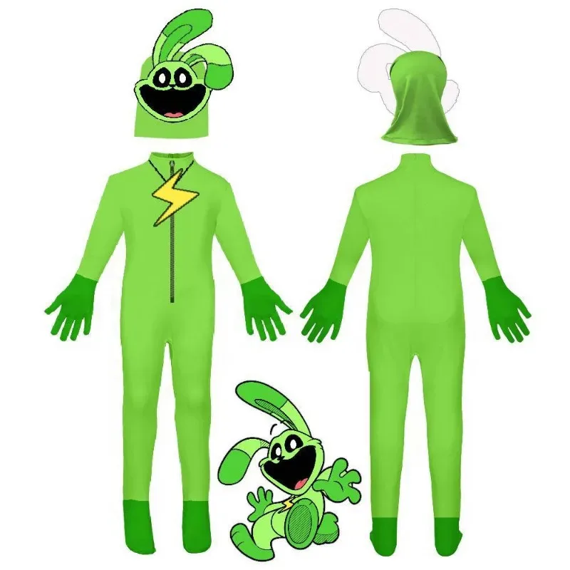 2025 nuevos disfraces de Halloween para niños, críticas sonrientes, Cosplay, mono de Anime, monos para niños y niñas, parte de cumpleaños y Carnaval elegante