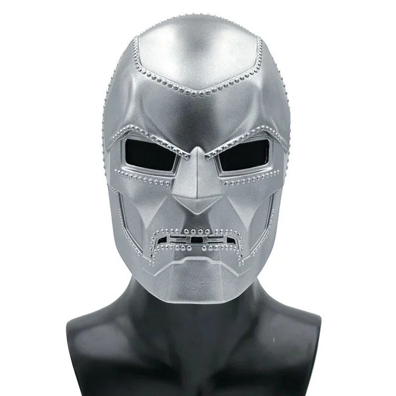 

Doctor Doom Cosplay Mask Anime Role Play Props Halloween Party Headgear For Men