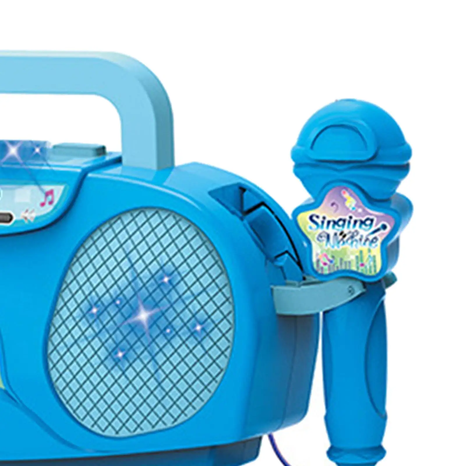 Microphone karaoké pour enfants, mini haut-parleur pour camping, fête en plein air