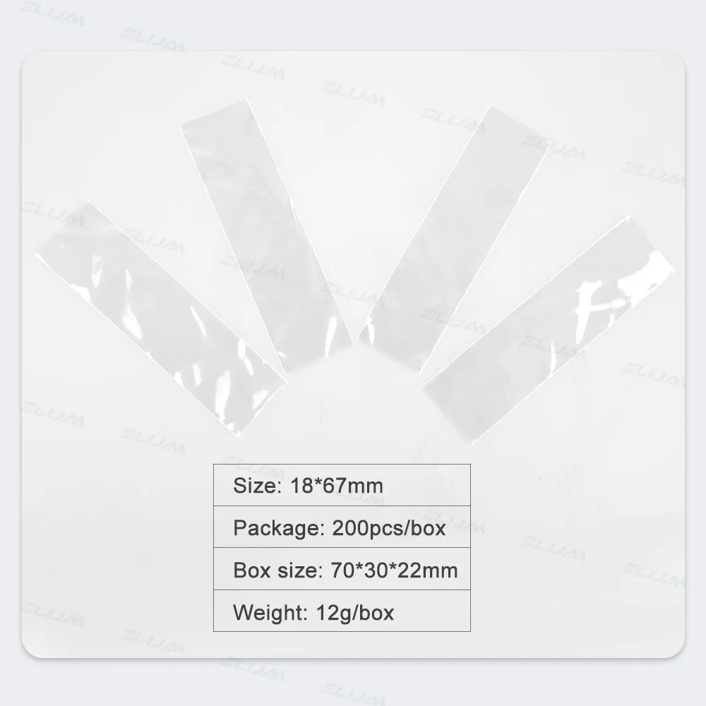 Disposable light guide rod protective film sensor protective cleaning cover 200 pcs per box of denta consumables