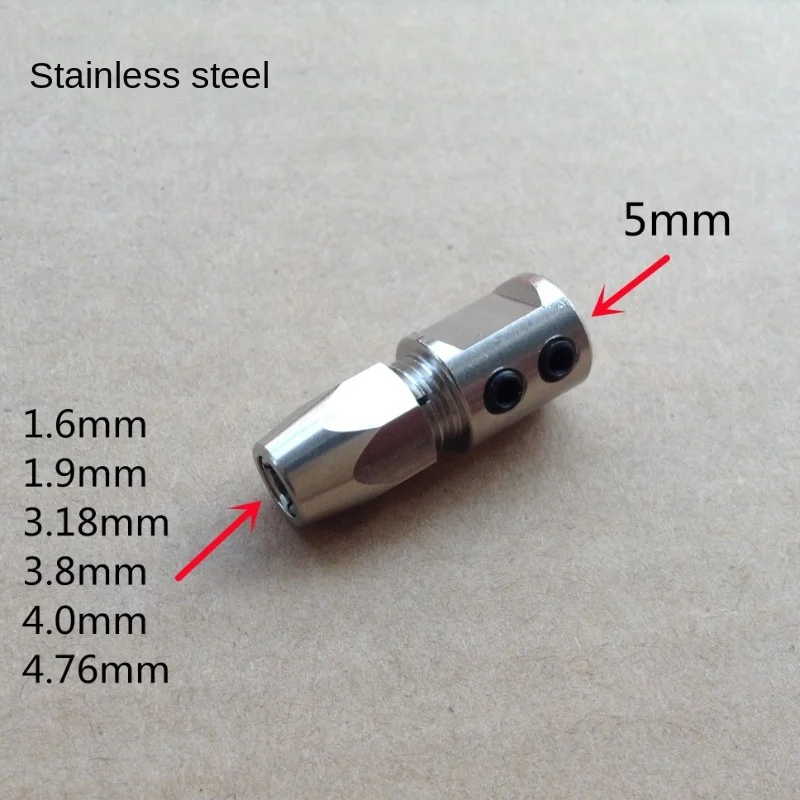 

5*4.76/4.0/3.8/3.18/1.9/1.6mm cable head 5mm motor shaft lock soft shaft electric boat lock