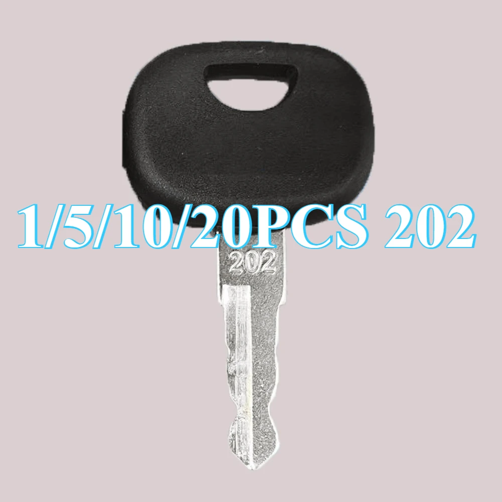 1/5/10/20PCS 202 Ignition Key for Wheel Loader