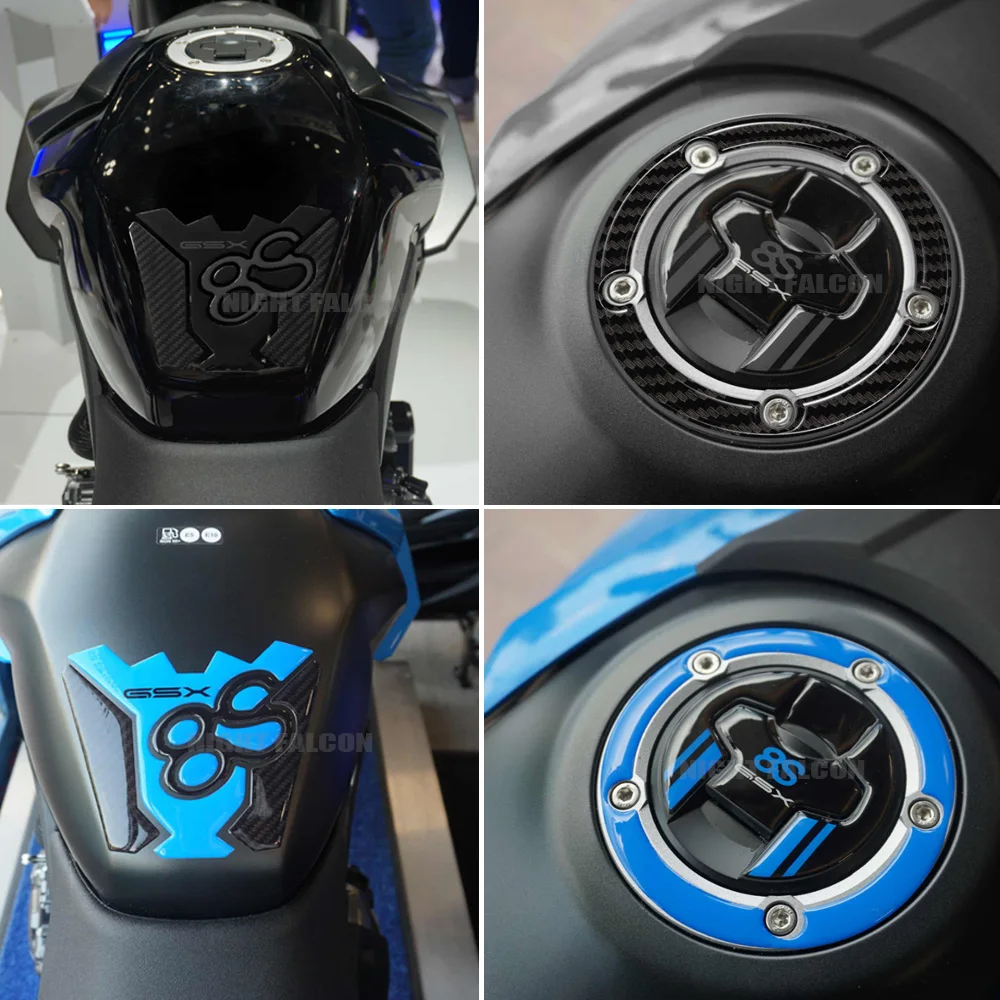 GSX-8S Accessories Motorcycle 3D Epoxy Resin Sticker Protection Decal Stickers for SUZUKI GSX-8S GSX8S GSX 8S 2023-