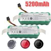 For Panda x500 Dibea x500 x580 x900 Haier T322 T321 T320 Vacuum Cleaner CR120 CR121 CR540 Batteries 14.4v 5200mAh Batteries