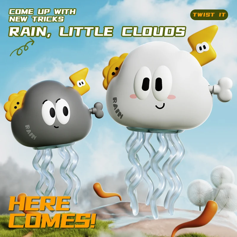 ของเล่นเด็กแบบไขลานรูปเมฆเต้นรำและผีเต้นรำ ของเล่นการ์ตูนแบบอินเทอร์แอคทีฟสำหรับเด็กทารก ของเล่นเต้นรำสำหรับเด็กวัยหัดคลาน ของขวัญวันเกิดสำหรับเด็กเล็ก