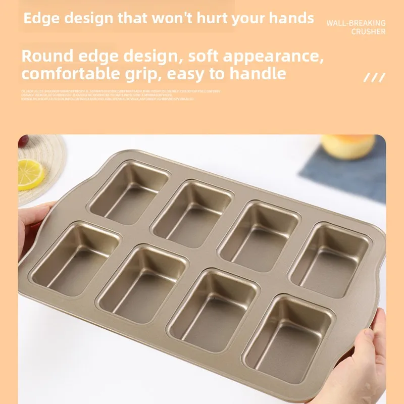 

Square Brownie Cheese Pound Cake Mold 62 Set 8 Set Burger Toast Fenanxue Bread Tool Carbon Steel Chinese Sle Baking Tools