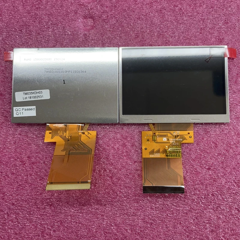 3.5 Inch TM035KDH03 TFT LCD Video Doorbell Screen Display 24-Bit Color 250CD Brightness 54P for Security Systems