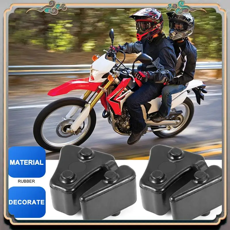 Jeu d'amortisseurs de roue arrière de moto, fiable, noir, pour Honda VT750 DC C CD Shadow pignon en caoutchouc, accessoires de moto