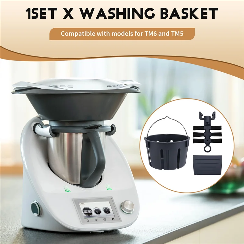 سلة غسيل M04K لـ TM5 TM6 أداة تبخير المطبخ متعددة الوظائف لغسل الفواكه والخضروات والبطاطس