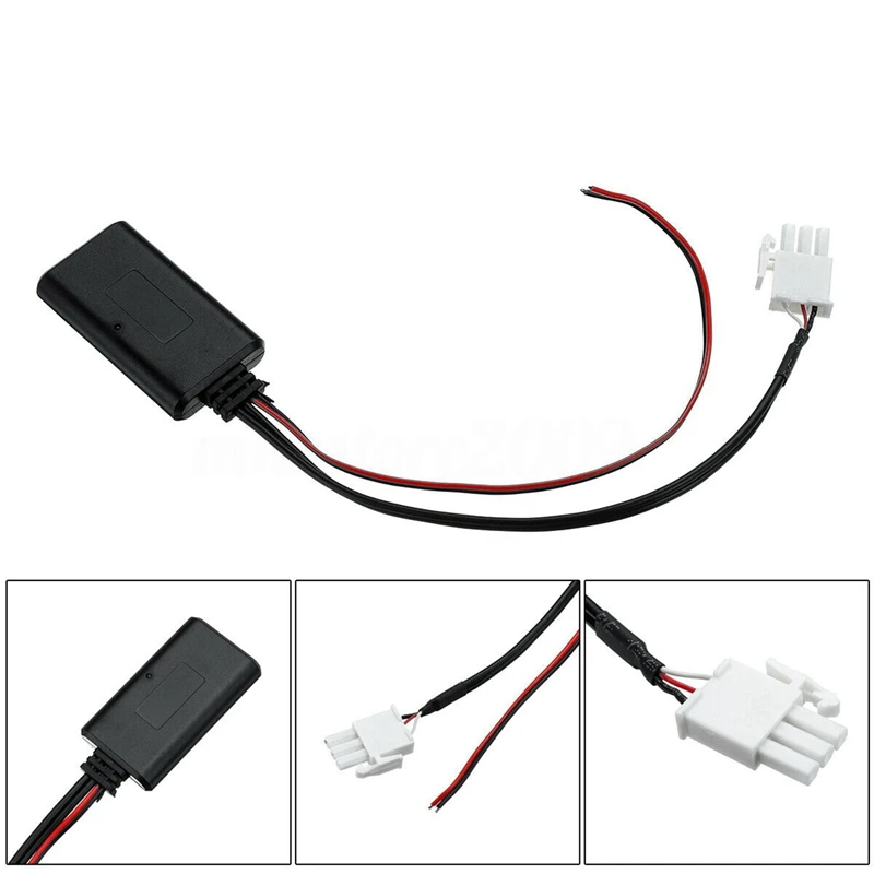 2X Bluetooth Module Radio Stereo AUX Music Cable Adaptor For HONDA GL1800 Goldwing