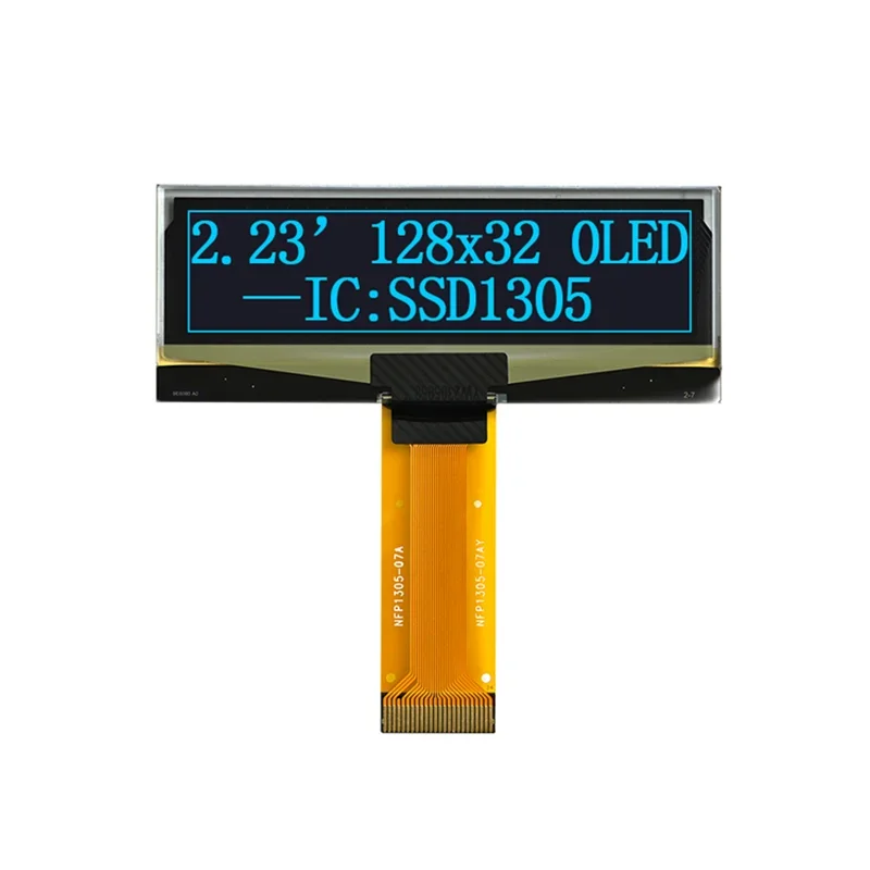 شاشة OLED 2.23 بوصة دقة 128*32 شاشة OLED SSD1305 محرك شاشة LCD 24Pin #3