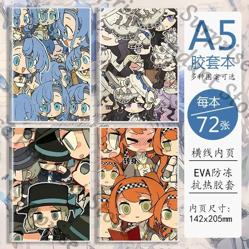 Reverse:1999 Game  ambitus Schneider Vertin  A5 Notepad Adorable student Diary notebook High appearance level