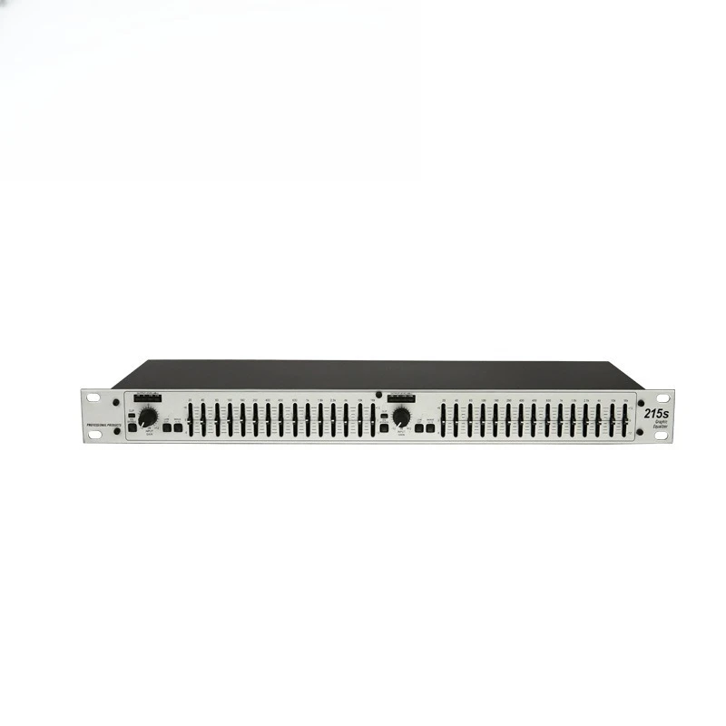 Stage Audio Equalizer Sound Frequency Adjustment Device Home KTV Multimedia Band Live Show Bass Tuning Controller
