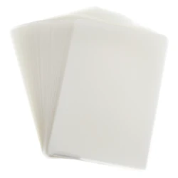 200pcs Transparent Laminator Sheets Thermal Lamination Pouches Photo Storage Plastic Thermal Laminator Clear Laminator Sheets