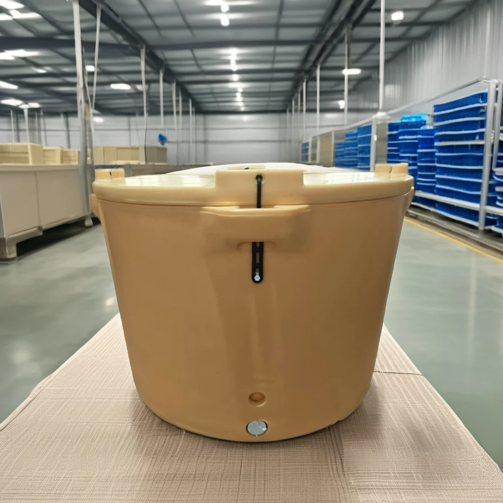 630 Liter Fishing Farming Tub Seafood Storage Transportation Ice Box Shrimp Processing Container And Bucket Insulated Fish Tub