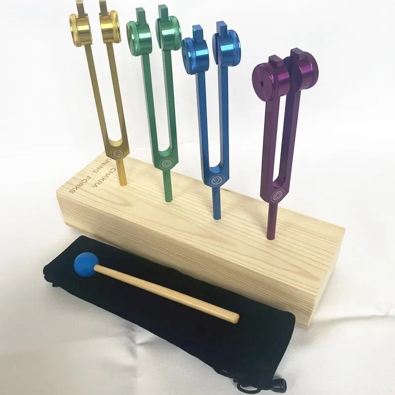 Healing Tuning Fork Chakras Fingerboard Diapasons Tuning Forks Healing Therapy Medical Fingerboard Percussion Instruments